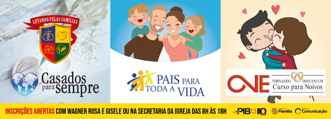 Cursos oferecidos pelo Ministério de Família